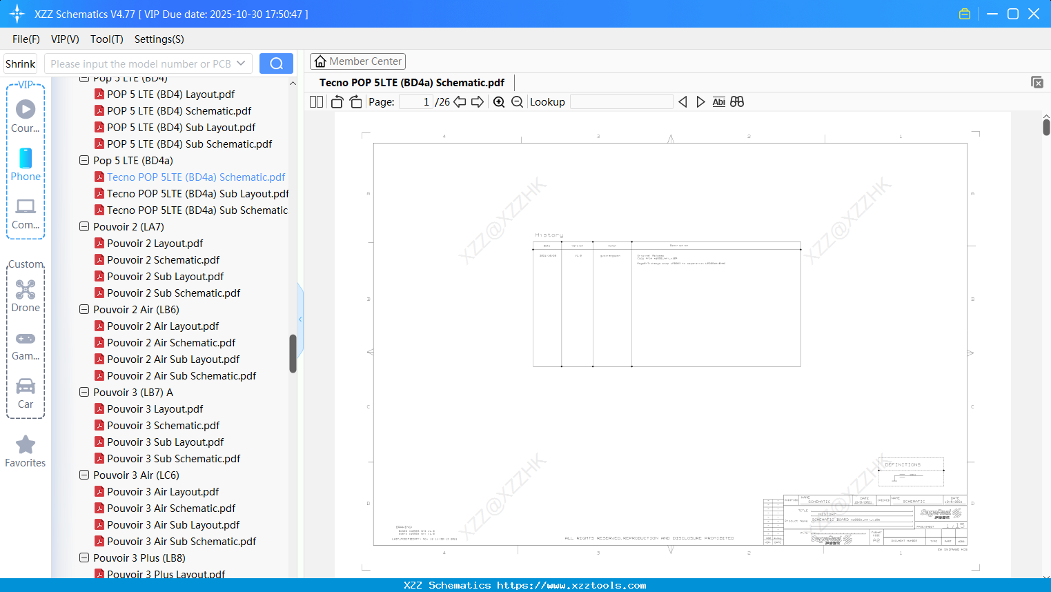 Tecno POP 5LTE (BD4a) Schematic